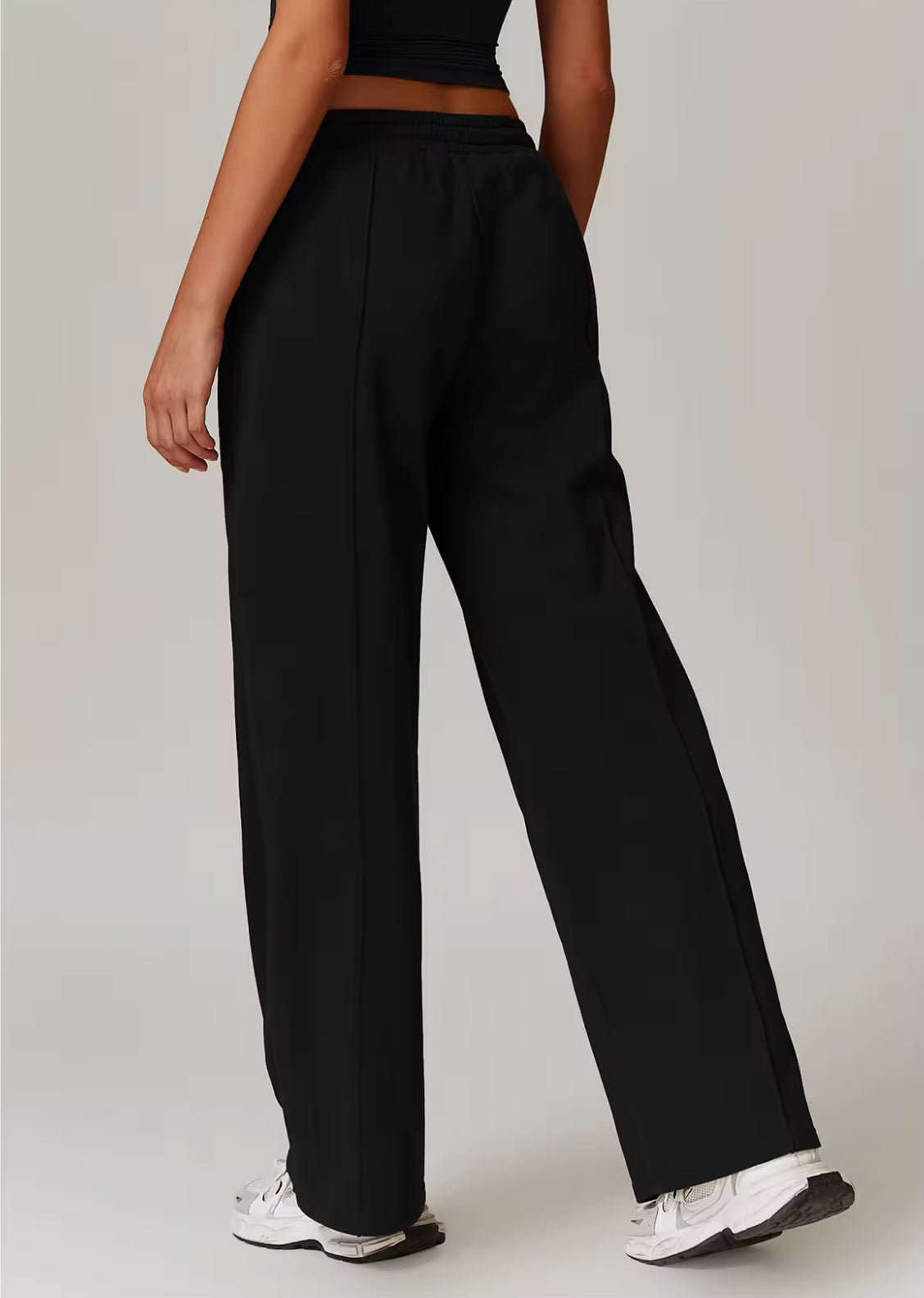 Relaxed Fit Wide Leg Joggers Pant
