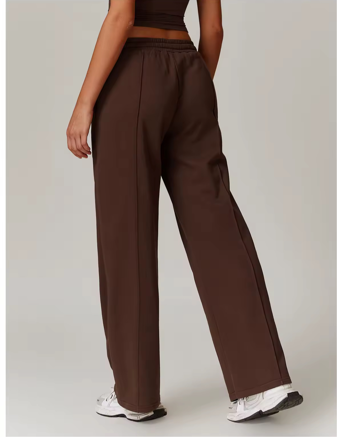 Relaxed Fit Wide Leg Joggers Pant