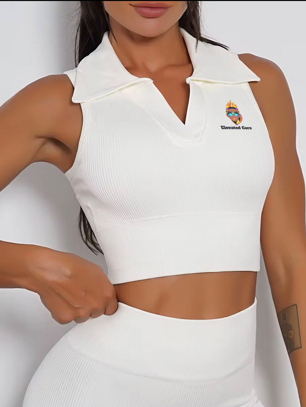 Seamless Workout Short and Bra Set