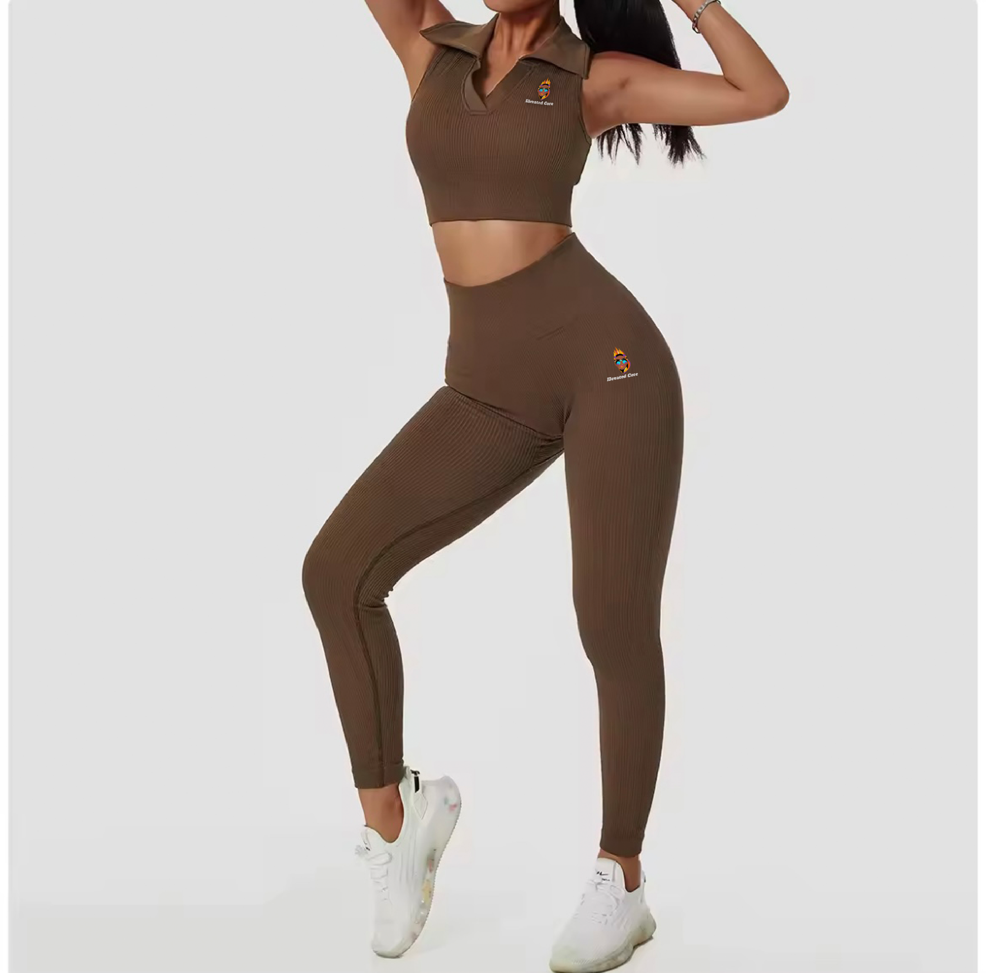 Seamless Workout Bra and Pant Set
