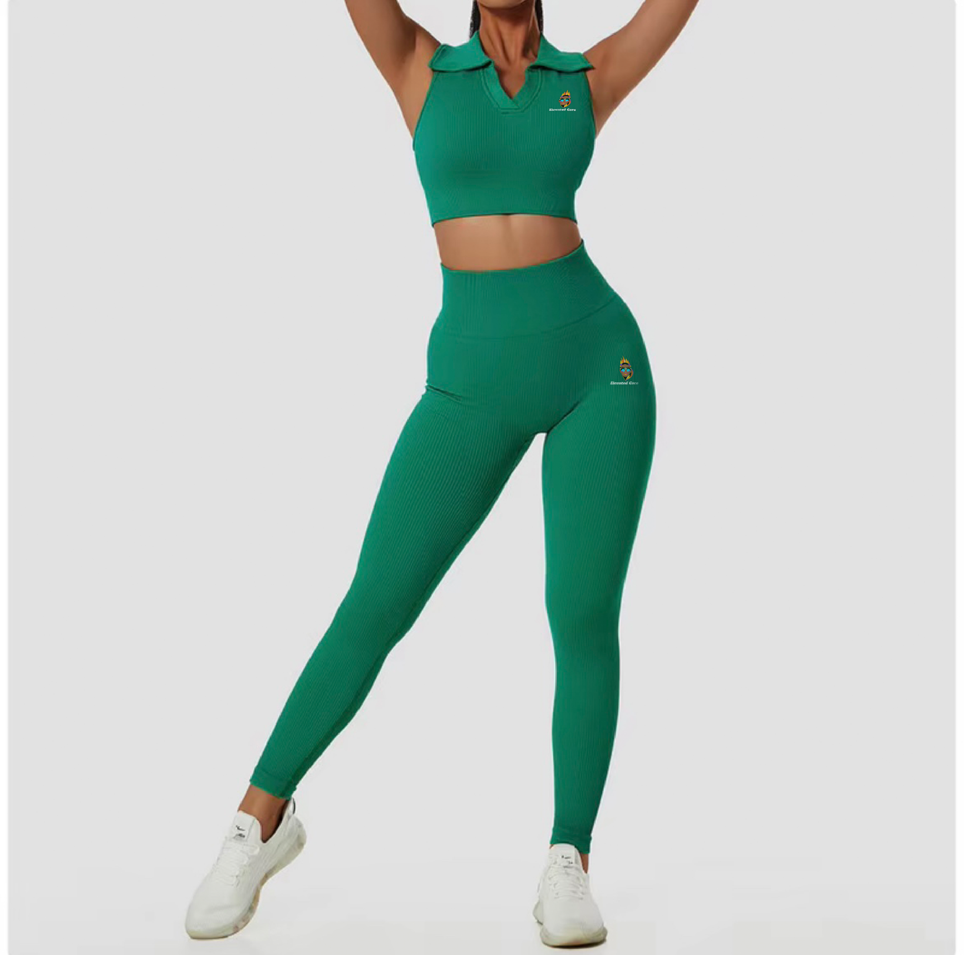 Seamless Workout Bra and Pant Set
