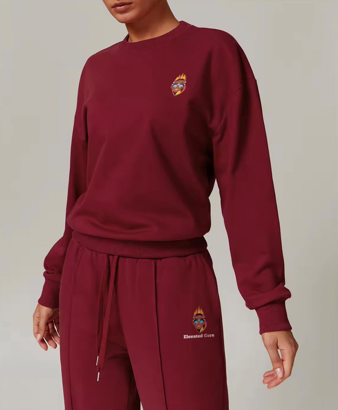 Long Sleeve Crewneck Top