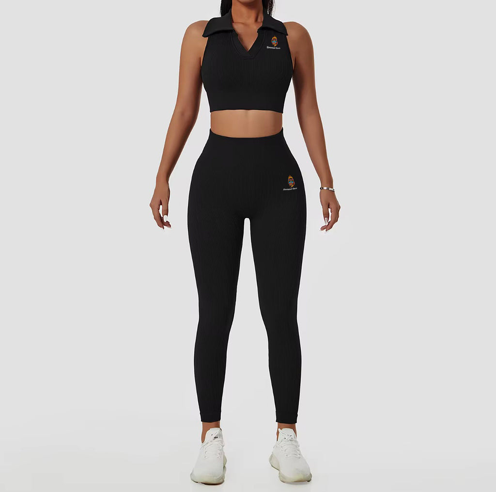 Seamless Workout Bra and Legging Set