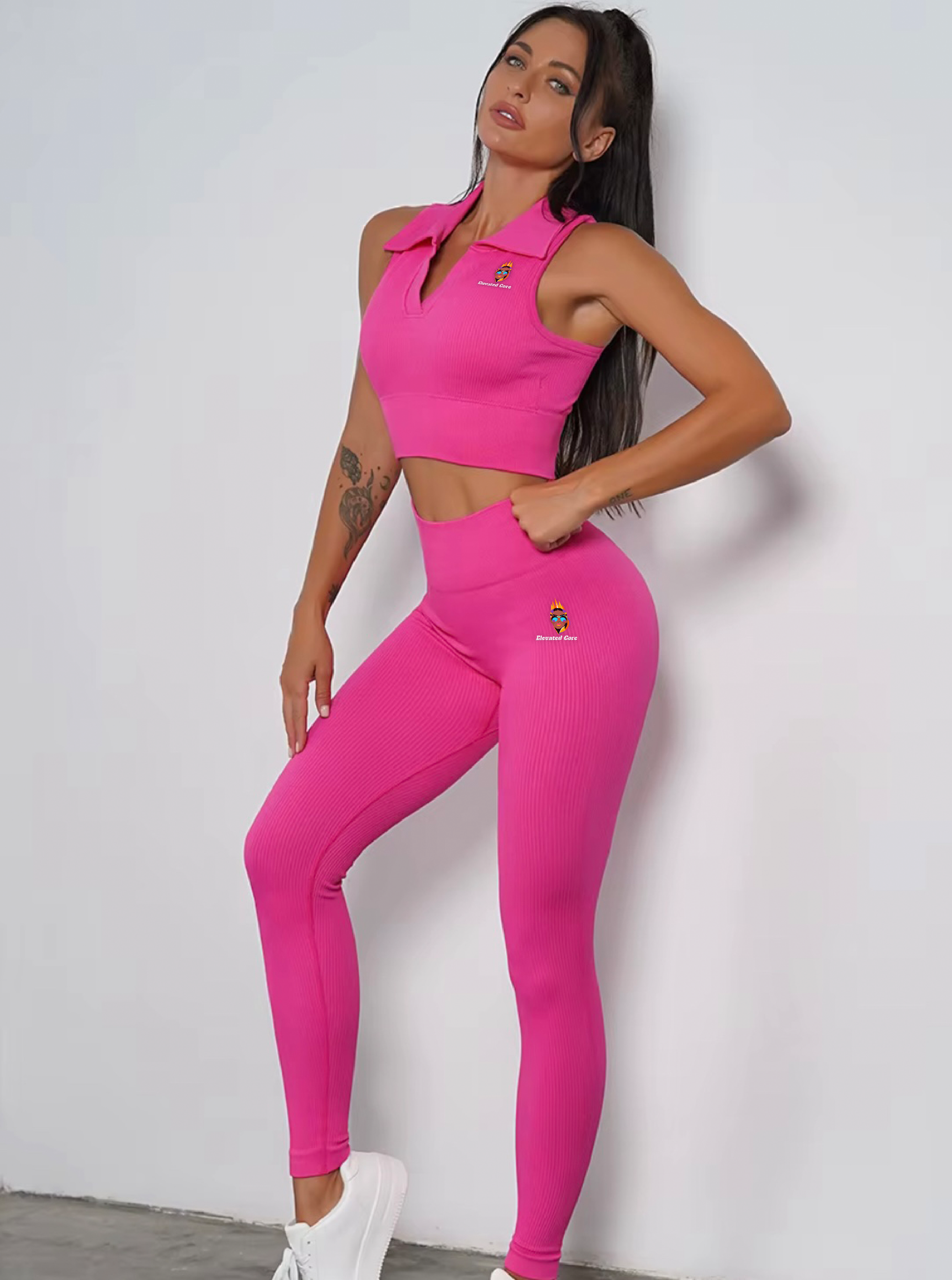 Seamless Workout Bra and Pant Set