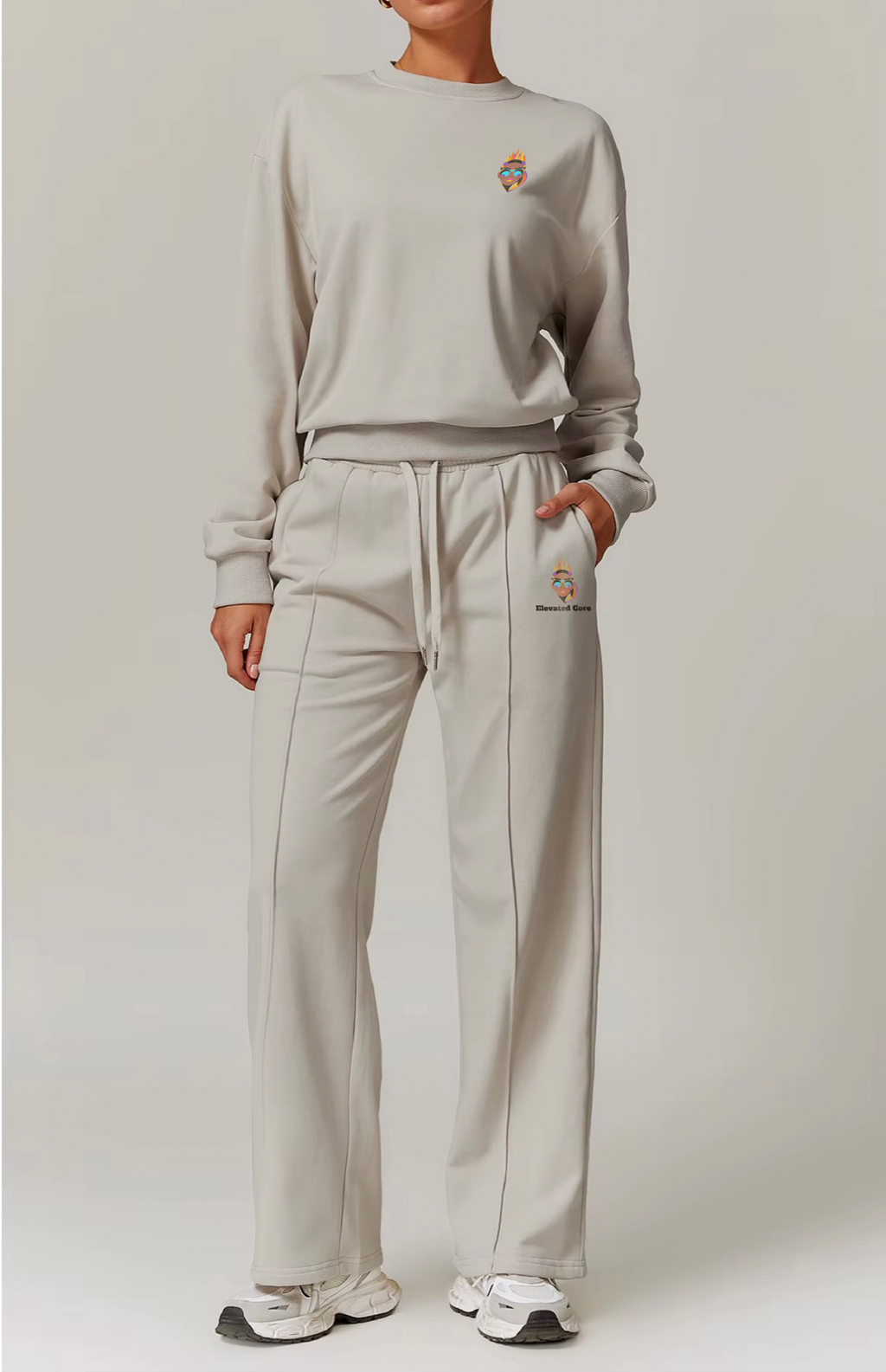 Long Sleeve Crewneck Top
