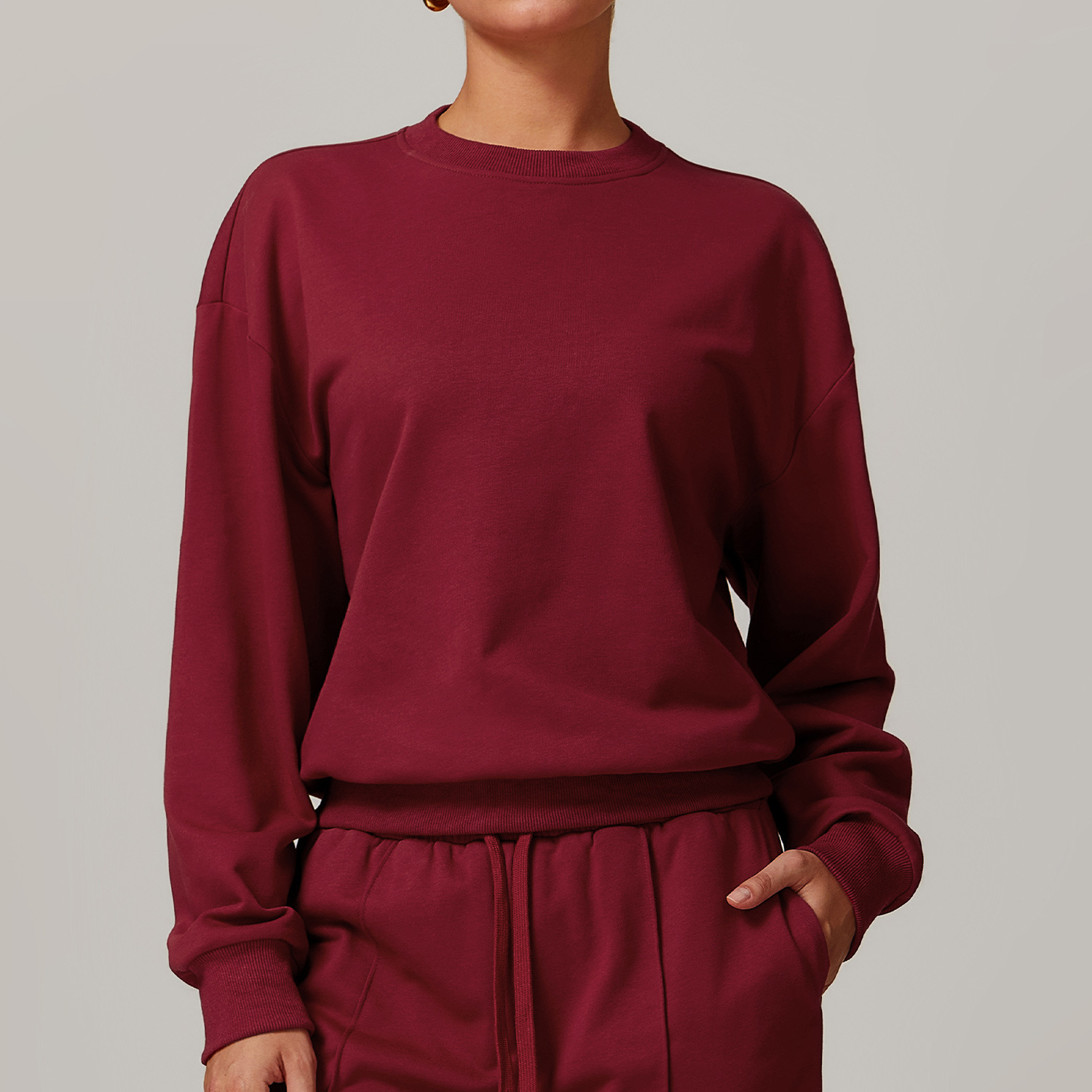 Long Sleeve Crewneck Top